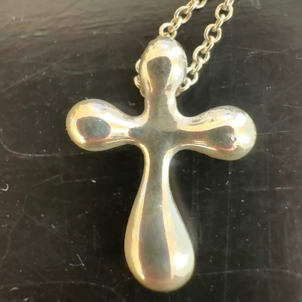 Tiffany & Co. Elsa Peretti Cross Necklace - Picture 5 of 5